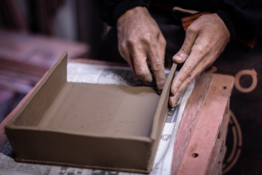 常滑盆栽鉢作家